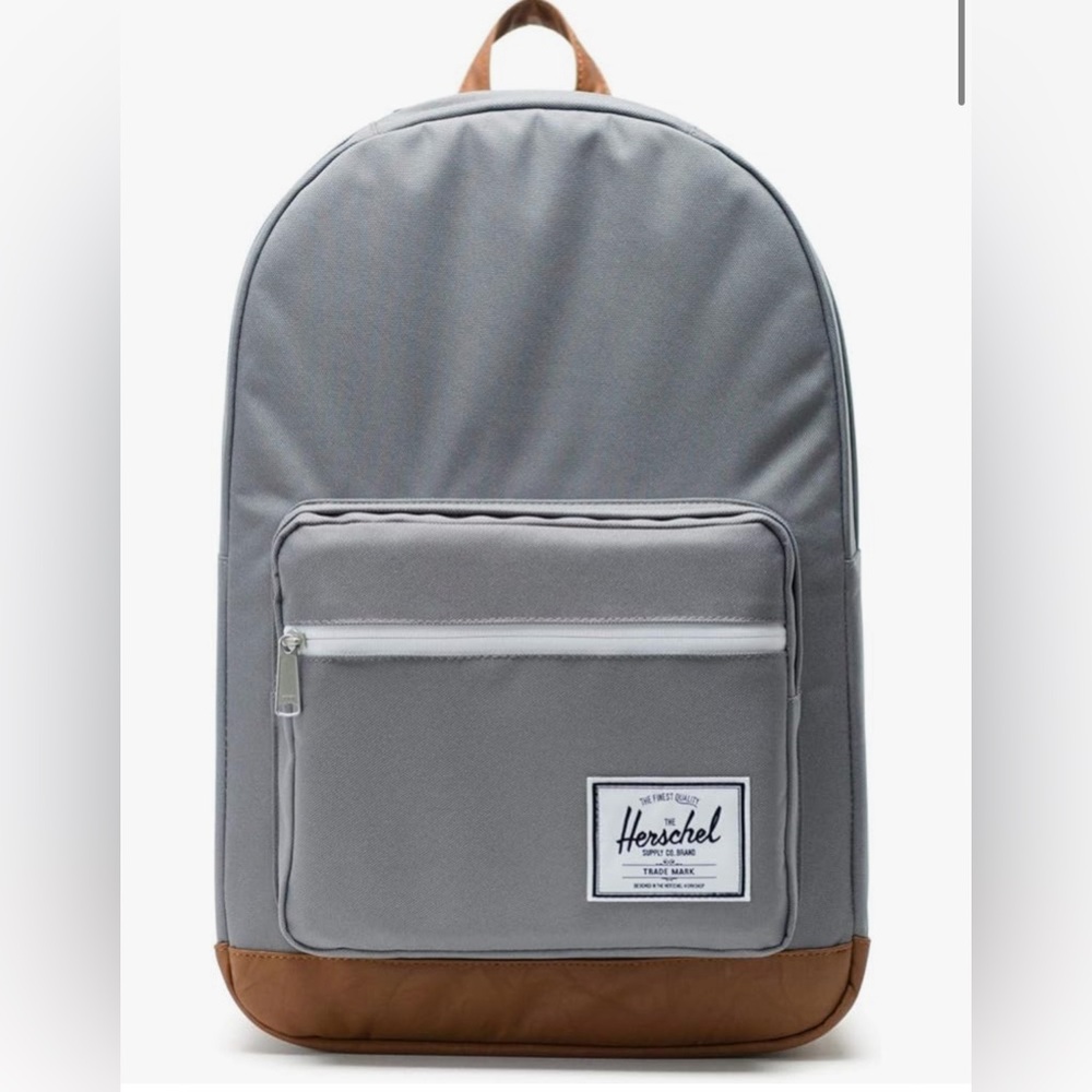 Herschel Pop Quiz Backpack, Grey/Tan, Classic 22L